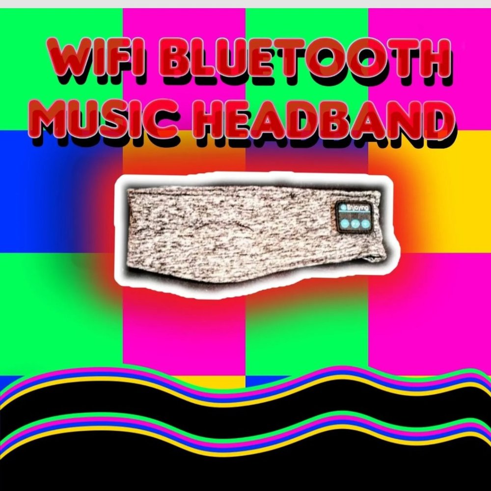 Zebra Wifi Headband *For Recreational Use Home/Travel 🧳 Aerodynamic Design